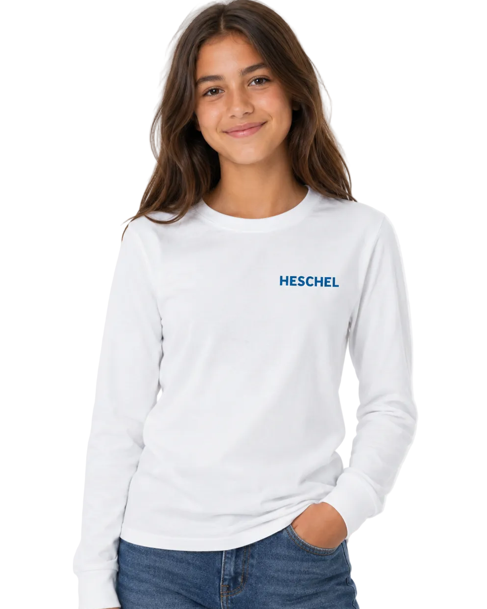 Next Level Long Sleeve Adult Tee - White