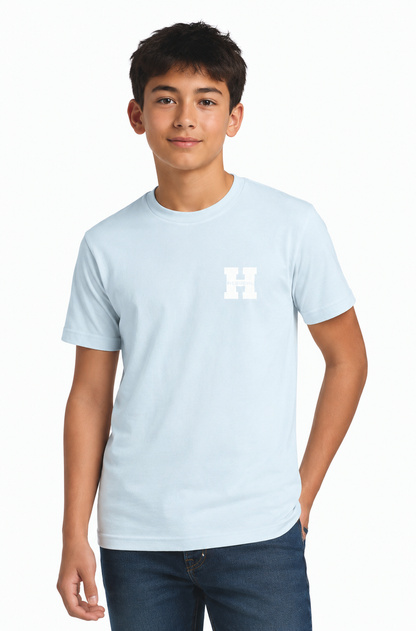 Next Level Unisex Adult Cotton Tee - Light Blue