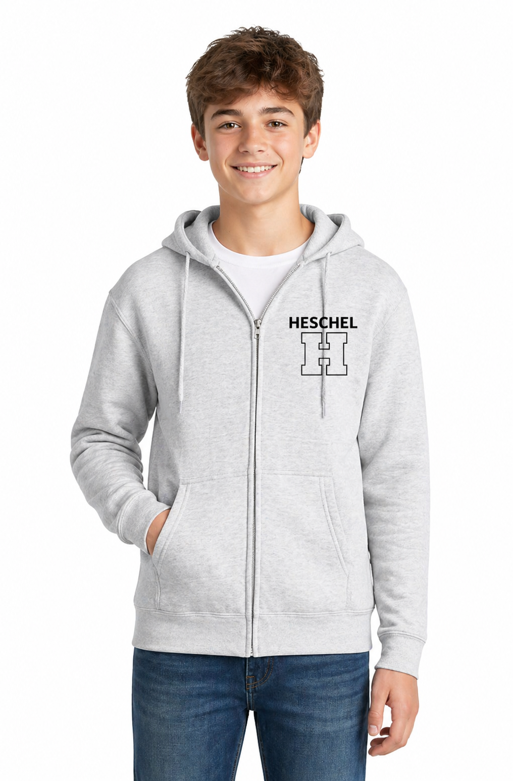 Port & Co Core Fleece Full Zip Hooded Sweatshirt