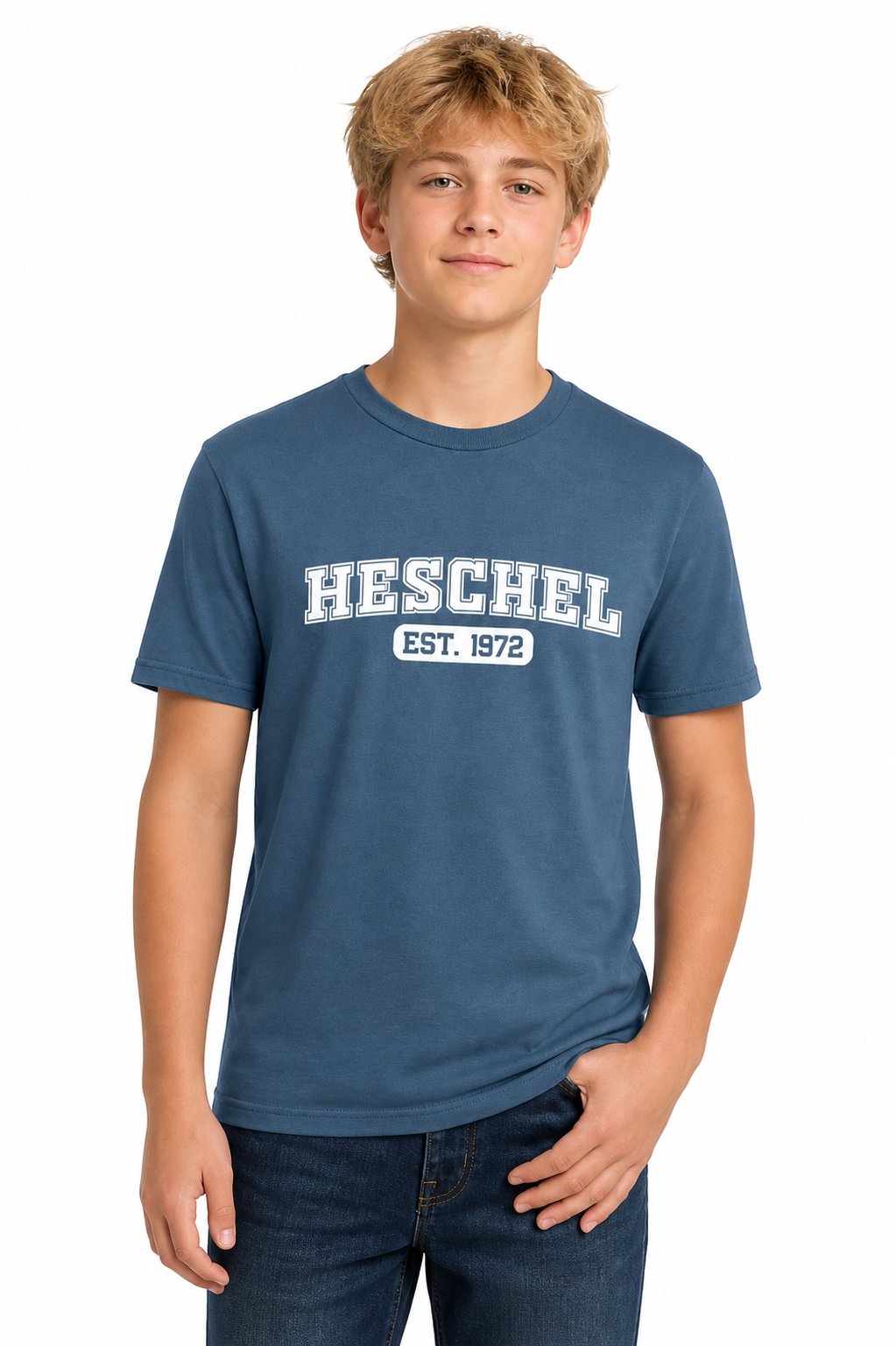 Next Level Unisex Adult Cotton Tee - Blue Jean