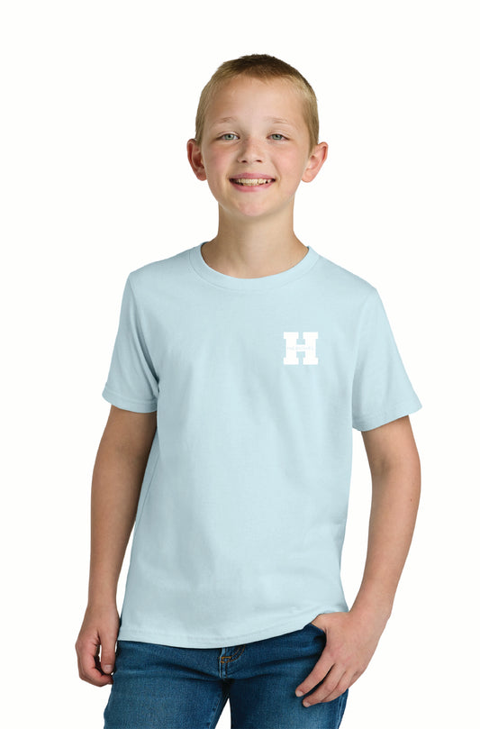 Next Level Unisex Youth Cotton Tee - Light Blue