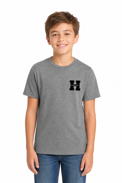 District Unisex Triblend Youth Short Sleeve Tee - Grey